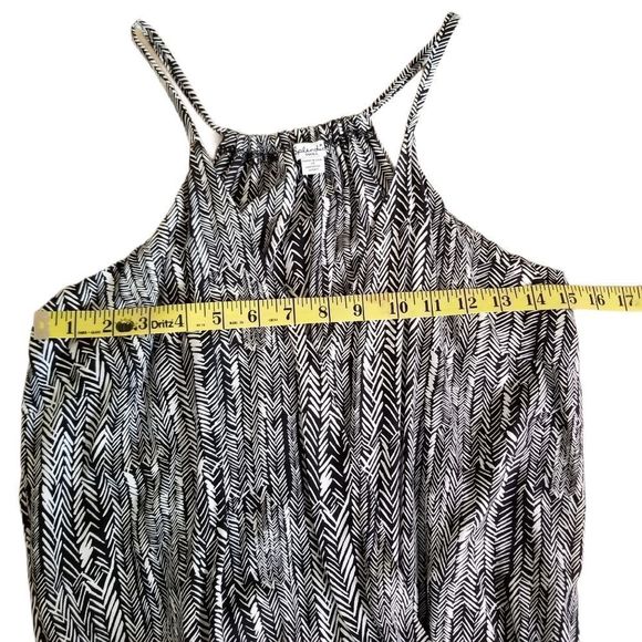 Splendid Black & White Arrow Jumpsuit S - Picture 13 of 16